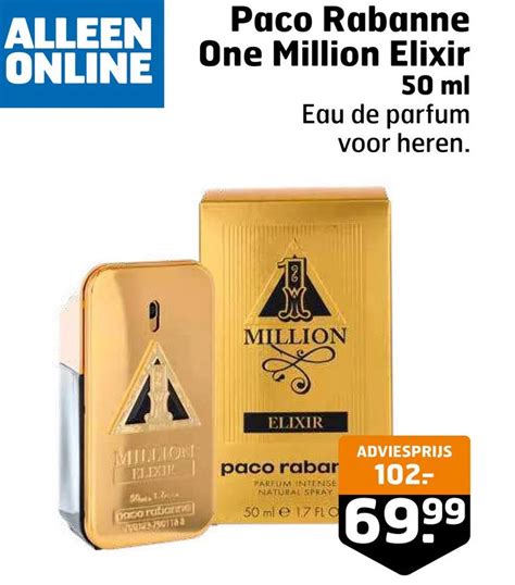 paco rabanne 1 million aanbieding